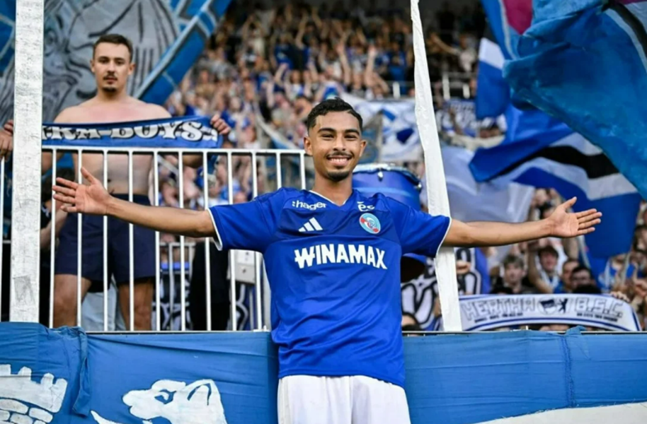 Yassine Gessime élu joueur du mois d’août à Strasbourg