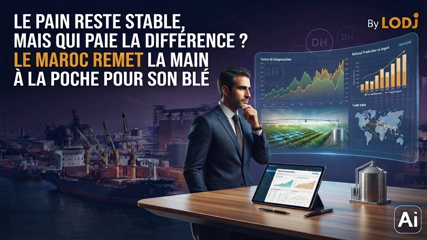 Le pain reste stable, mais qui paie la différence ? Le Maroc remet la main à la poche pour son blé
