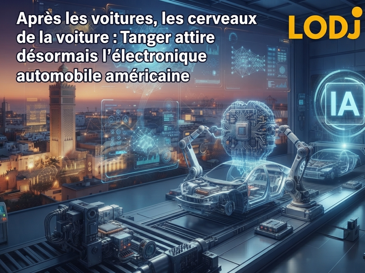 Après les voitures, les cerveaux de la voiture : Tanger attire désormais l’électronique automobile américaine
