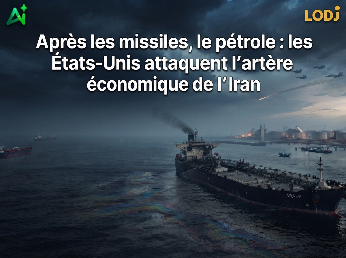 ​Après les missiles, le pétrole : les États-Unis attaquent l’artère économique de l’Iran