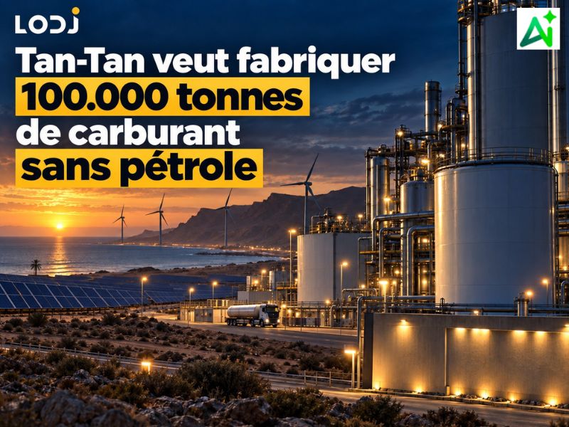 Tan-Tan veut fabriquer 100.000 tonnes de carburant sans pétrole : le nouveau pari industriel du Maroc