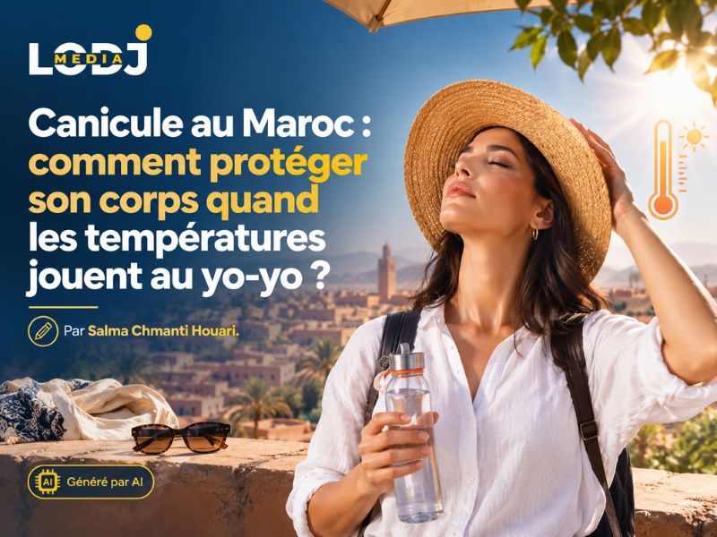 Canicule au Maroc : comment protéger son corps quand les températures jouent au yo-yo ?