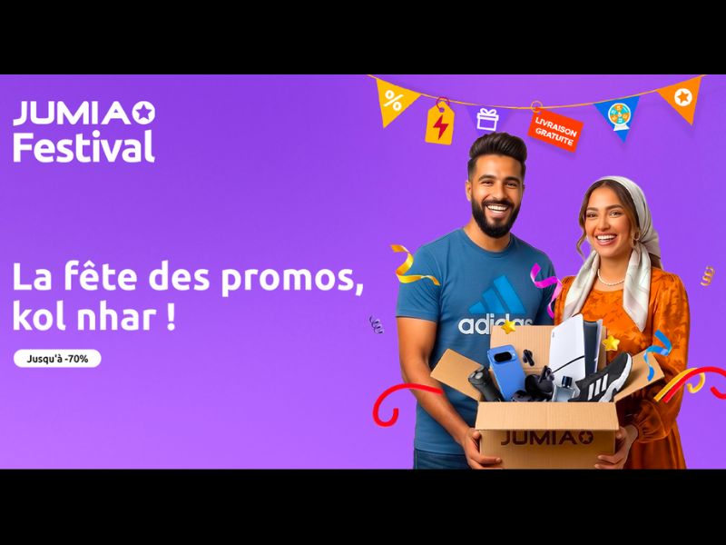 Jumia Maroc lance l’édition 2026 du Jumia Festival avec des offres exclusives et des ventes flash