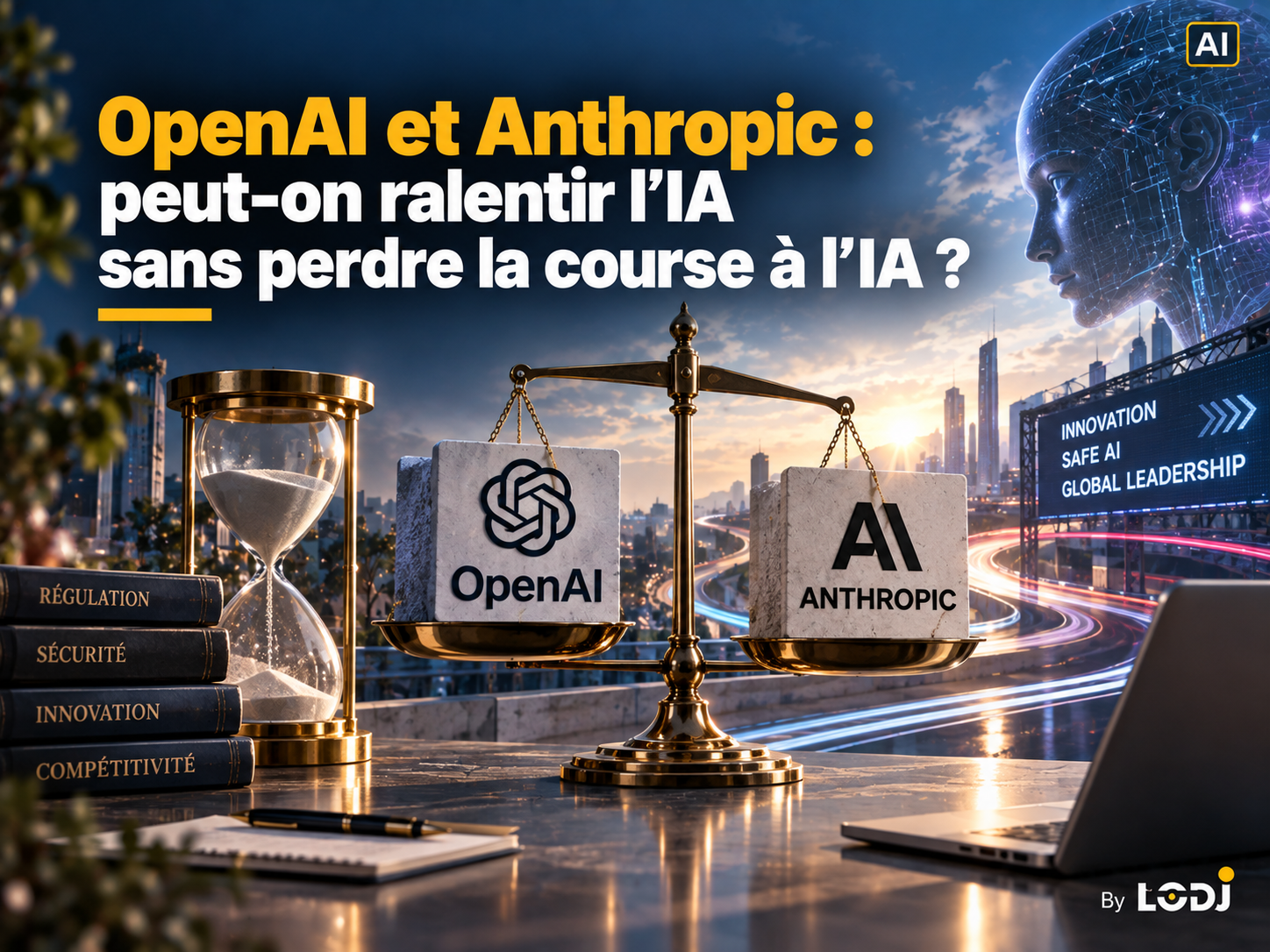 ​OpenAI et Anthropic veulent lever le pied : peut-on ralentir l’IA sans perdre la course à l’IA ?