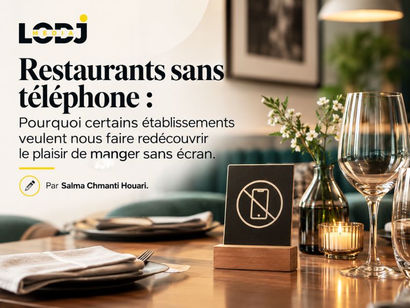 Restaurants sans téléphone : pourquoi certains établissements veulent nous faire redécouvrir le plaisir de manger sans écran
