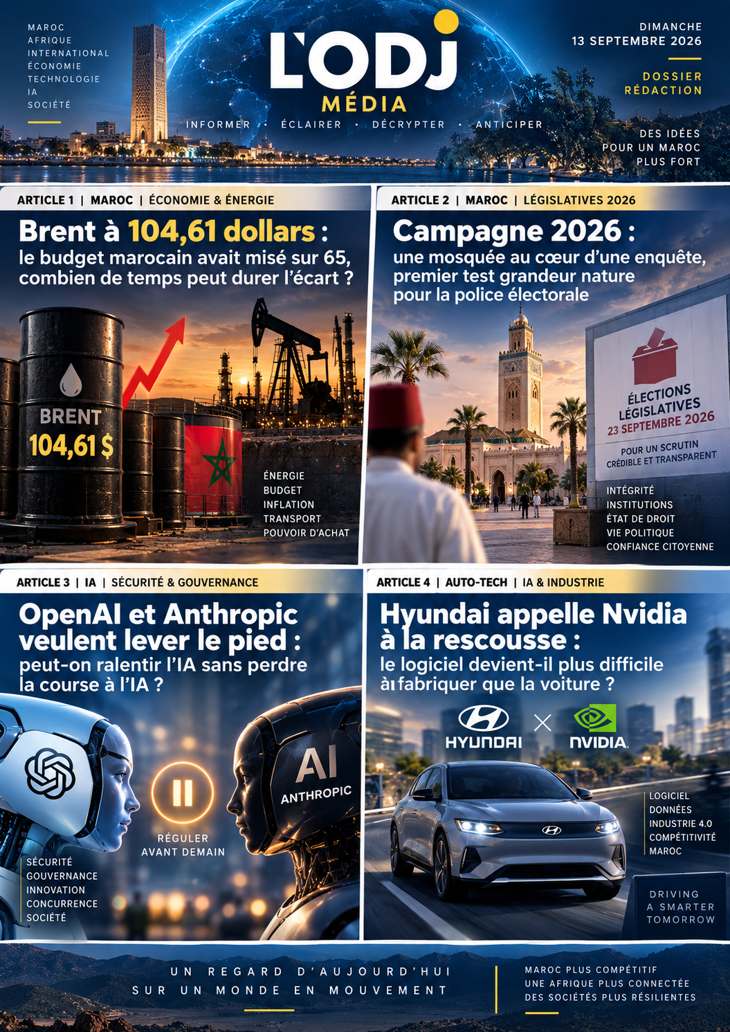 Sur L'ODJ ce 16 Septembre 2026