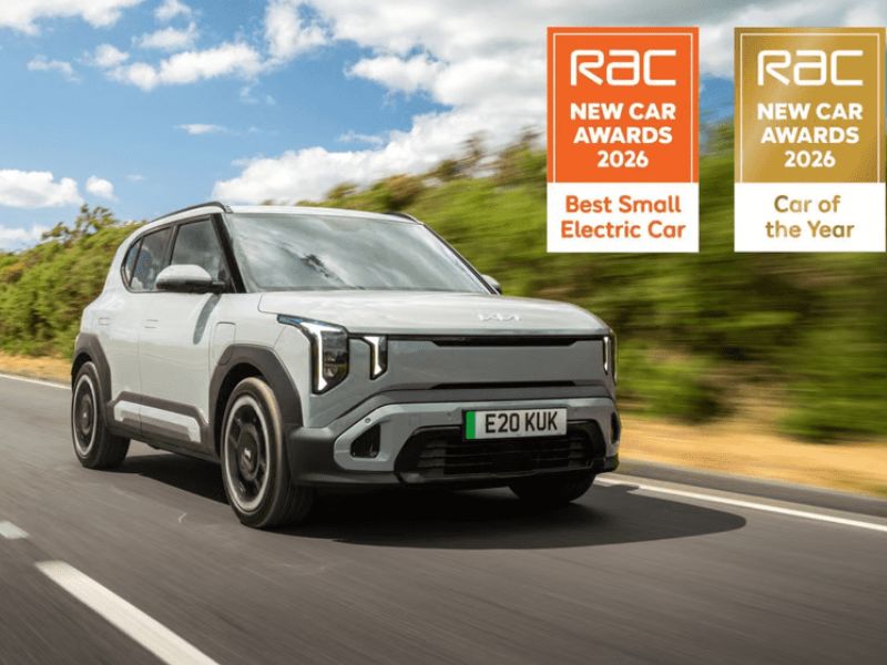 Le Kia EV2 sacré « Voiture de l'Année 2026 » par le prestigieux RAC britannique