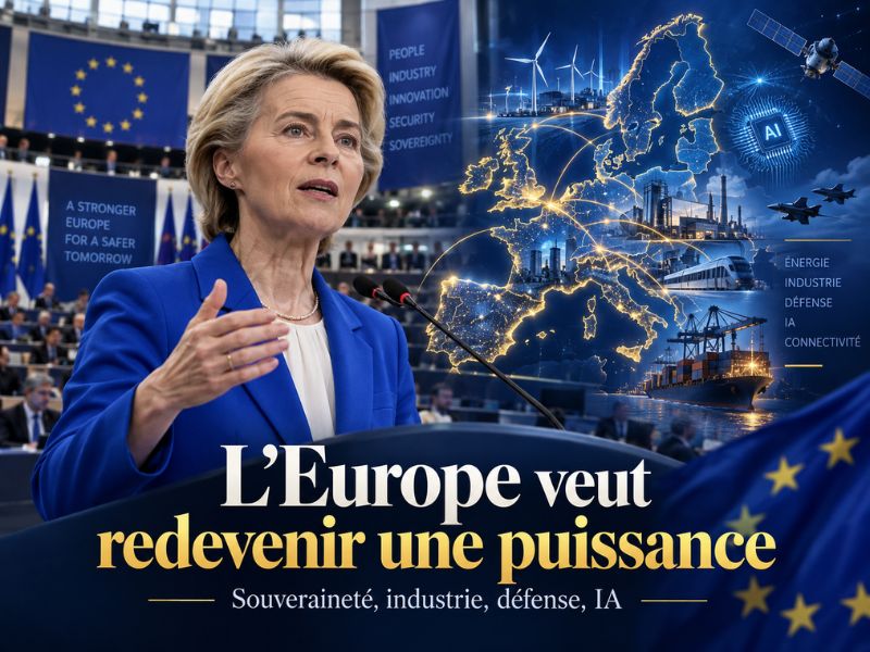 L’Europe ne veut plus seulement réglementer le monde : elle veut redevenir une puissance