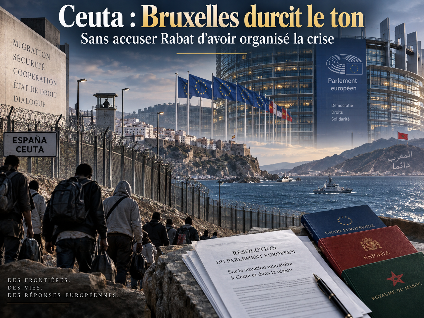 Ceuta : Bruxelles durcit le ton contre Rabat, sans accuser le Maroc d’avoir organisé la crise