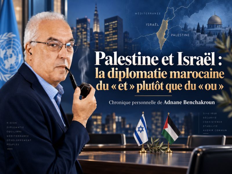 Palestine et Israël : la diplomatie marocaine du « et » plutôt que du « ou »