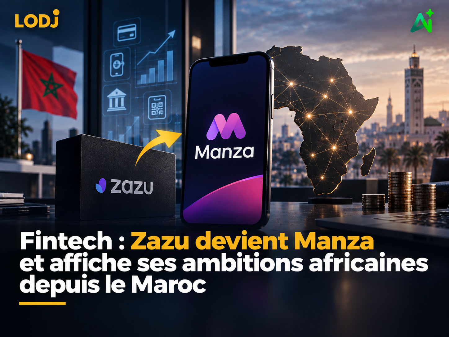 Fintech : Zazu devient Manza et affiche ses ambitions africaines depuis le Maroc
