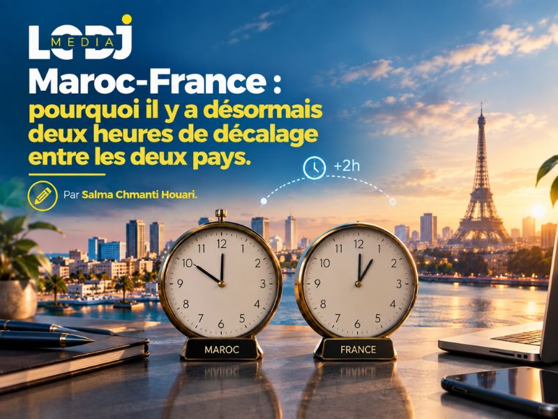Maroc-France : pourquoi il y a désormais deux heures de décalage entre les deux pays