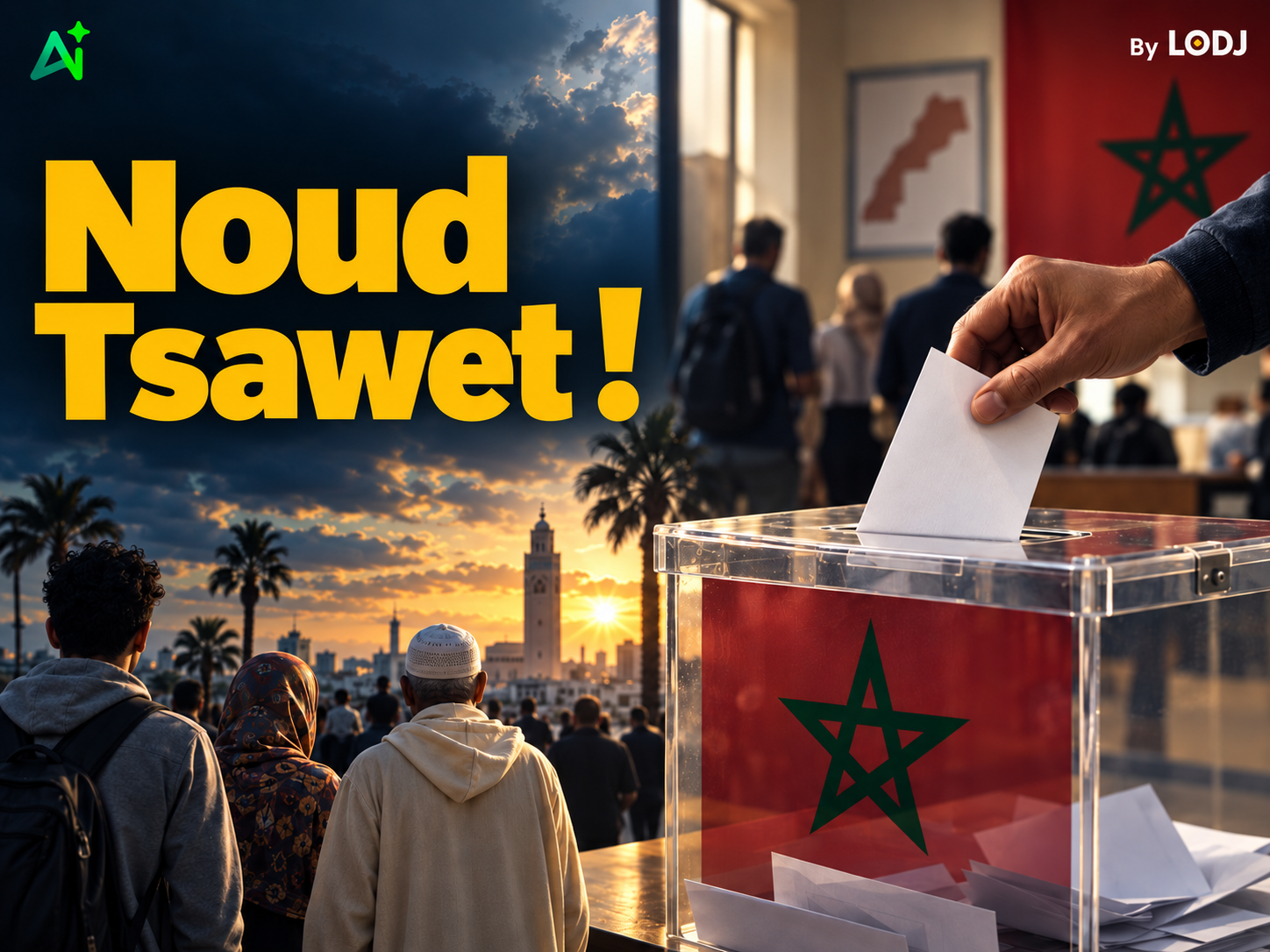"Noud Tsawet !" : l'abstention n'est pas une option, c'est un renoncement à notre avenir