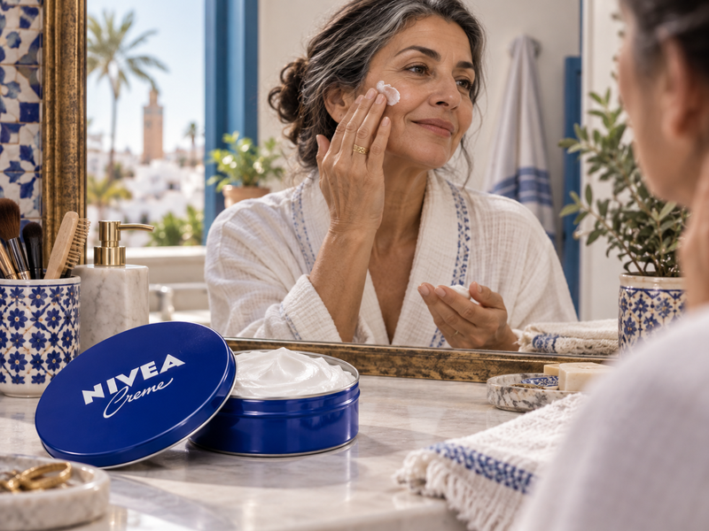 Crème Nivea bleue : pourquoi ce classique ne remplace pas un soin antirides