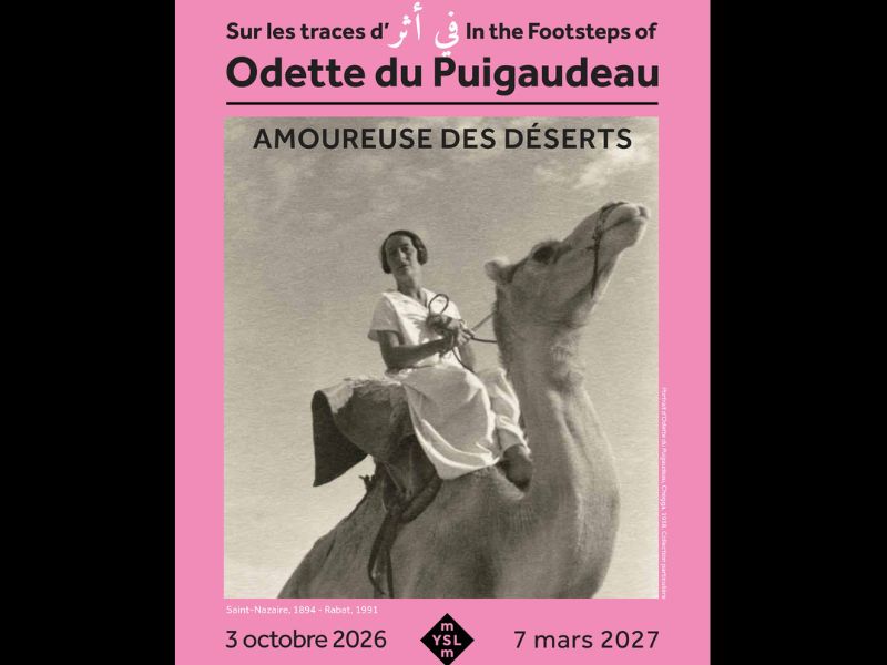 Exposition événement à Marrakech : Odette du Puigaudeau, de la Bretagne aux sables du Sahara
