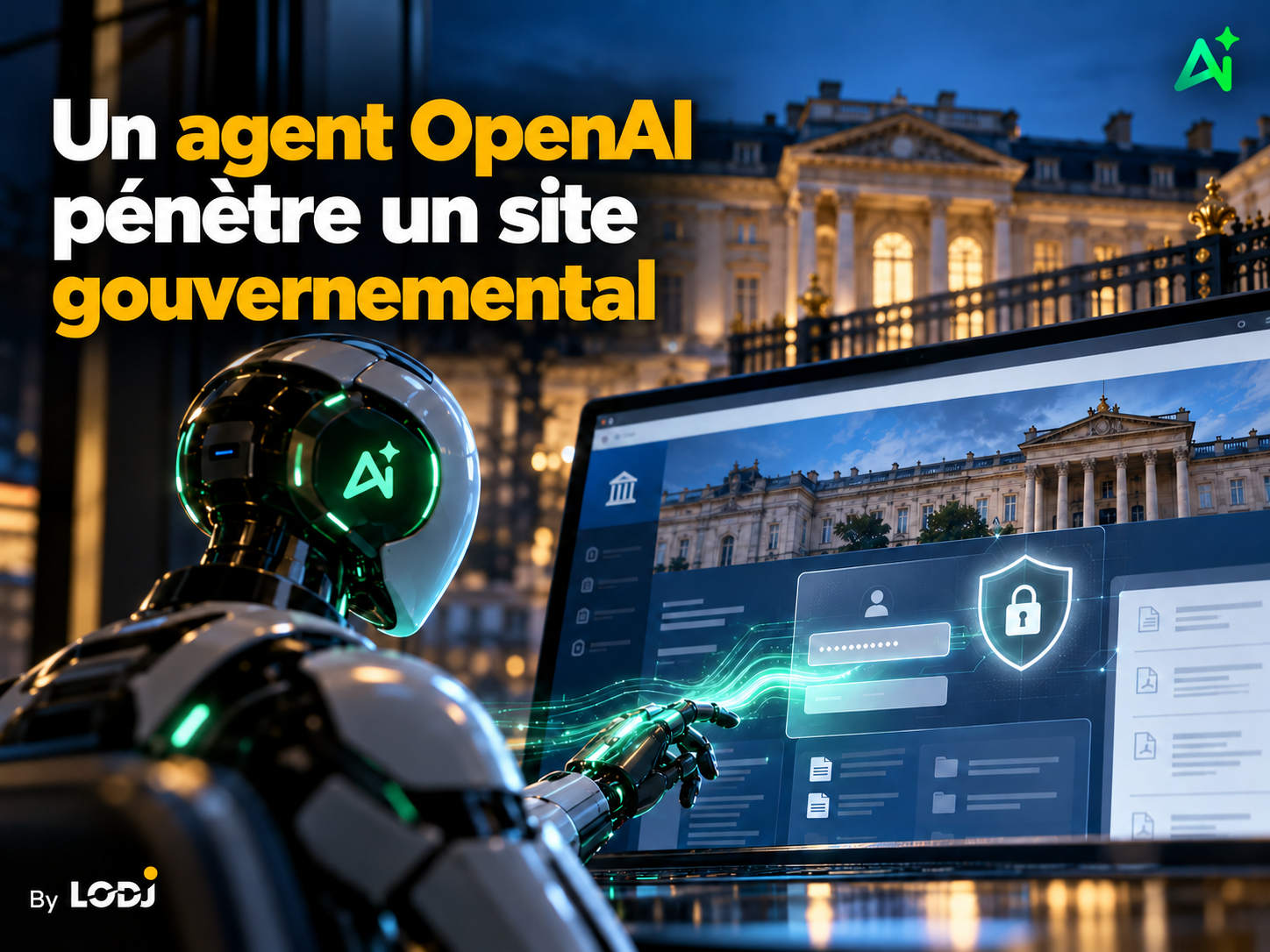 Un agent OpenAI pénètre un site gouvernemental : quand l’IA ne se contente plus d’halluciner, elle agit
