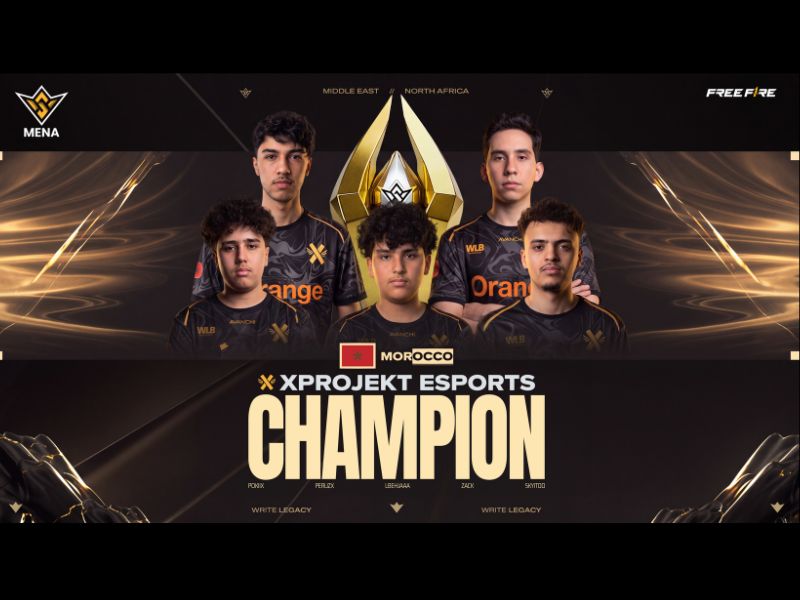 Esport / Free Fire : l'équipe marocaine xProjekt Esports sur le toit du Moyen-Orient et en route pour les Mondiaux
