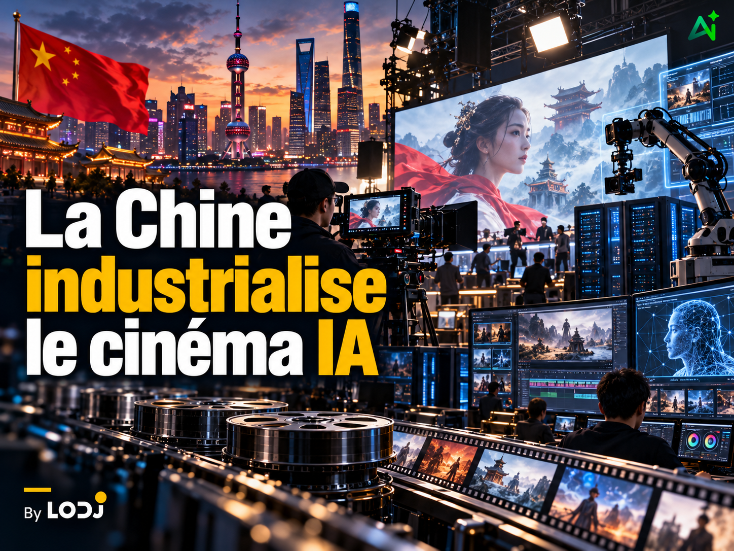 La Chine industrialise le cinéma IA : et si le Maroc créait sa filière audiovisuelle générative ?