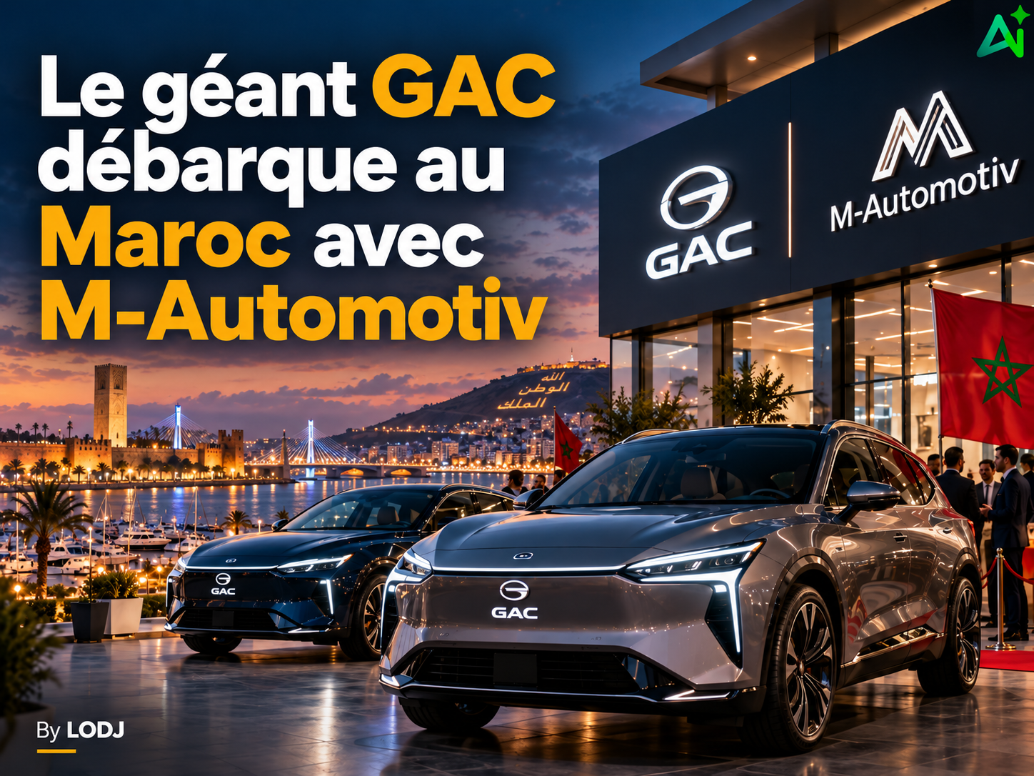 Le géant GAC débarque au Maroc avec M-Automotiv et redessine la mobilité de demain