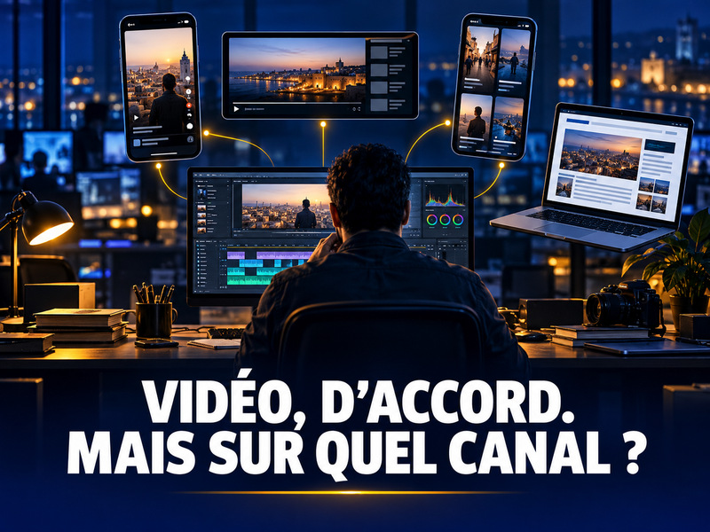 Vidéo, d’accord. Mais sur quel canal ?