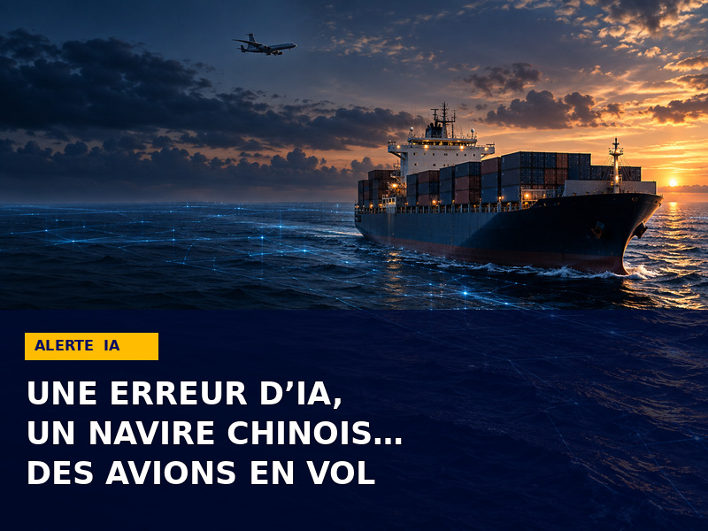 Navire chinois : une erreur d’IA a failli provoquer une confrontation militaire américaine