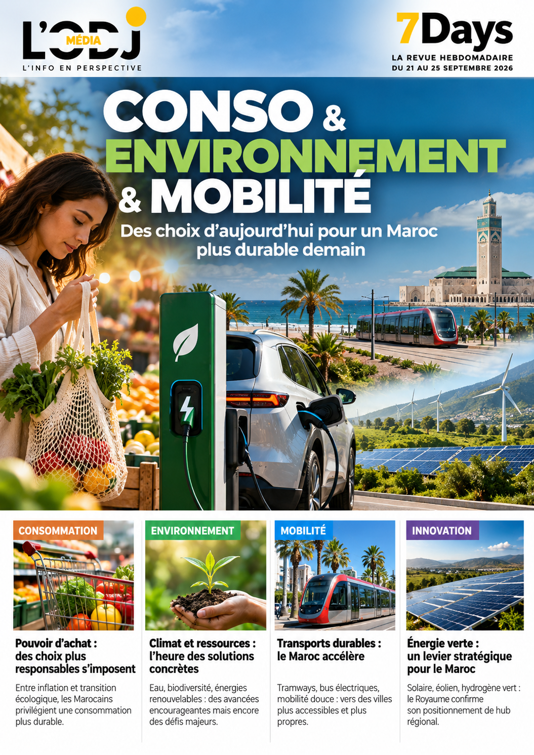 7Days : Conso, Environnement & Mobilité du 21 au 27 septembre 2026