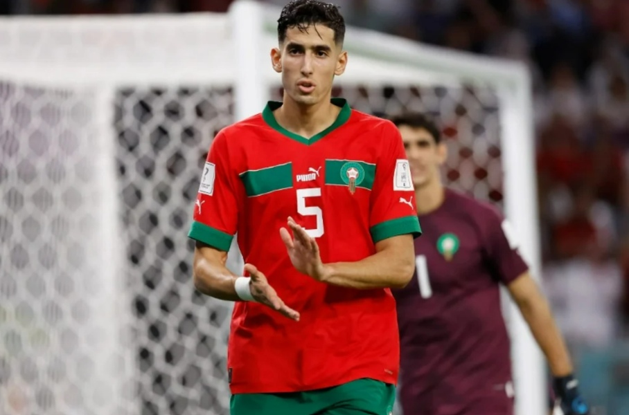 CAN 2027 : Nayef Aguerd absent du déplacement au Lesotho