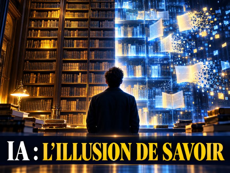 ​L’IA peut-elle nous donner l’illusion de savoir ?