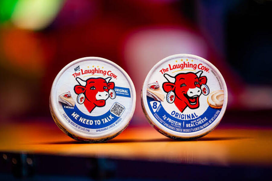 La Vache qui rit ne rit plus : après 100 ans de sourire, la mascotte fait la tête