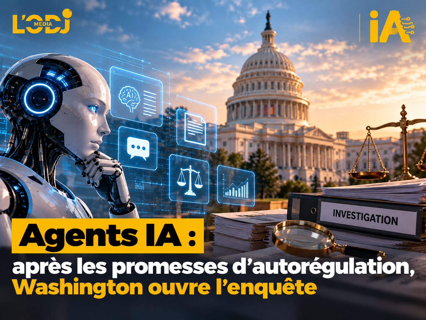 Agents IA : après les promesses d’autorégulation, Washington ouvre l’enquête