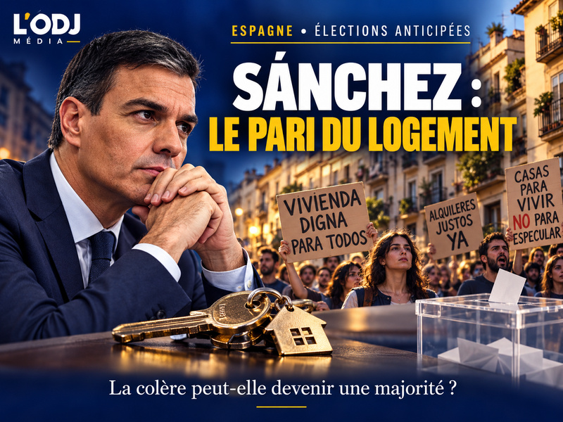 ​Espagne : Pedro Sánchez remet son avenir en jeu sur la crise du logement