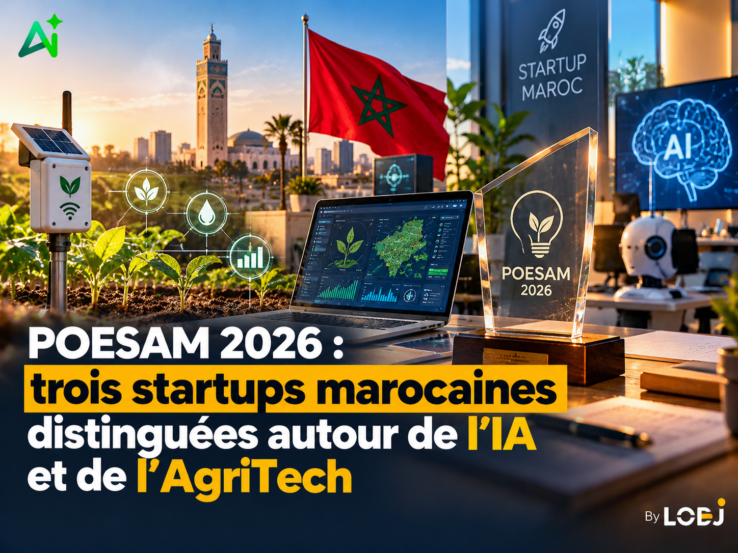 POESAM 2026 : trois startups marocaines distinguées autour de l’IA et de l’AgriTech