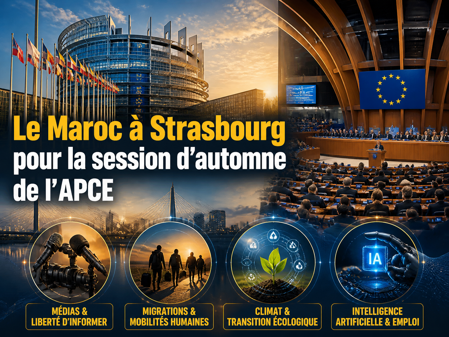 Le Maroc à Strasbourg pour la session d’automne de l’APCE