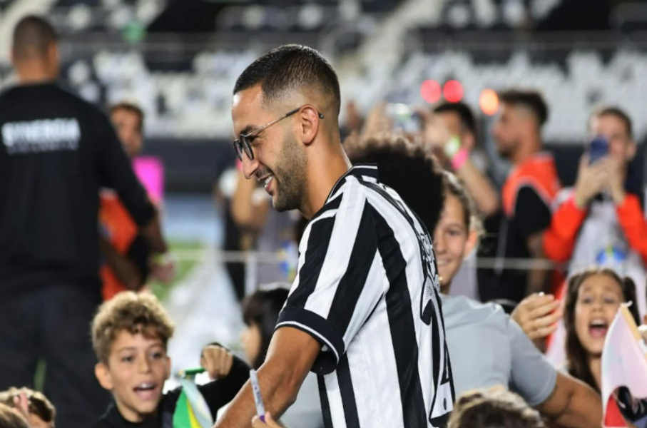Botafogo : l’effet Hakim Ziyech dépasse les frontières du Brésil