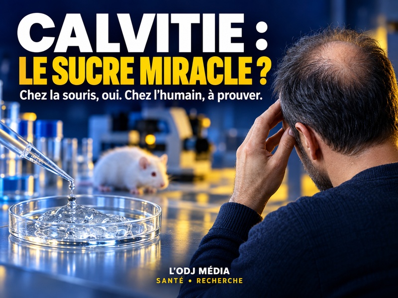 Du sucre contre la calvitie : la promesse pousse plus vite que les preuves