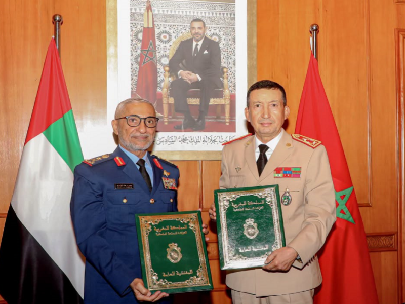 Maroc-Émirats : coopération militaire renforcée à Rabat
