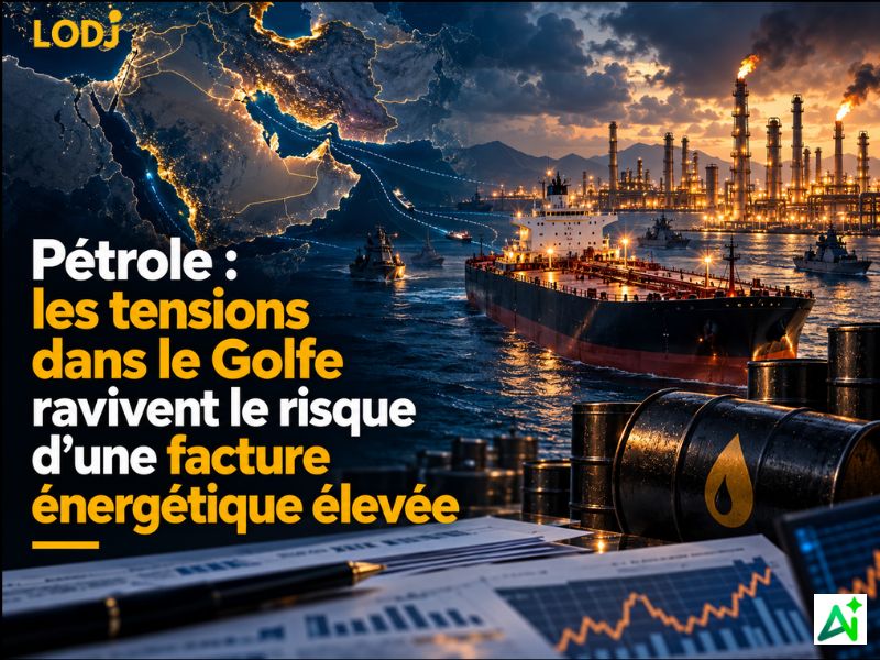 Pétrole : les tensions dans le Golfe ravivent le risque d’une facture énergétique élevée