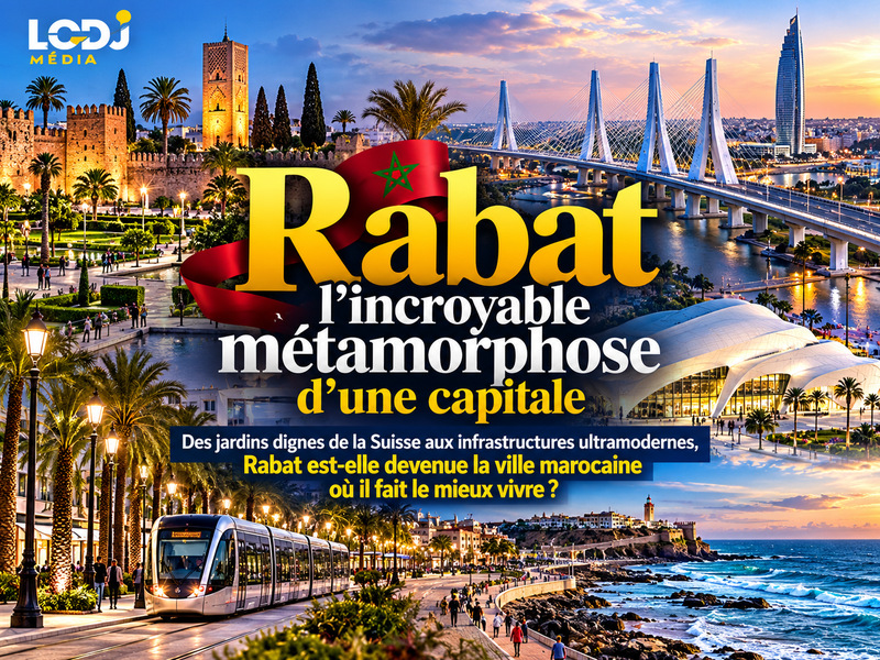Rabat, l’incroyable métamorphose d’une capitale