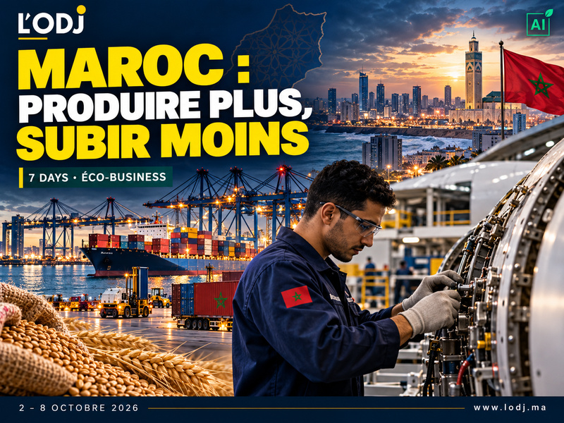 7 DAYS Eco Business : Économie marocaine : produire plus de valeur face aux coûts