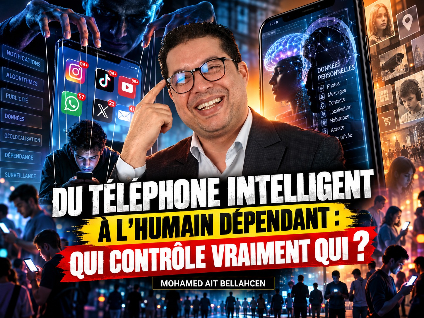 Du téléphone intelligent à l'humain dépendant : qui contrôle vraiment qui ?
