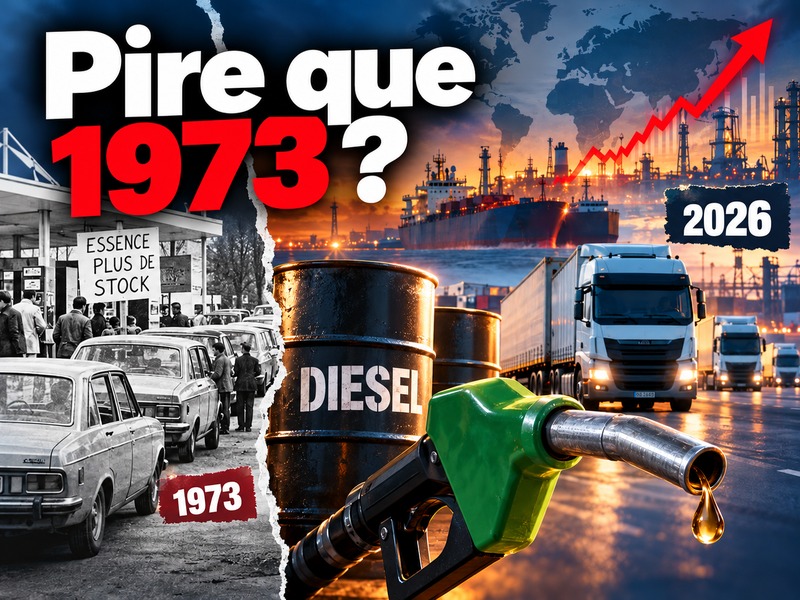 Crise mondiale du diesel : pire que le choc pétrolier de 1973 ?