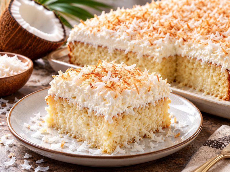 Gâteau coco ultra-moelleux : le secret d’une nuit au frais qui change tout !