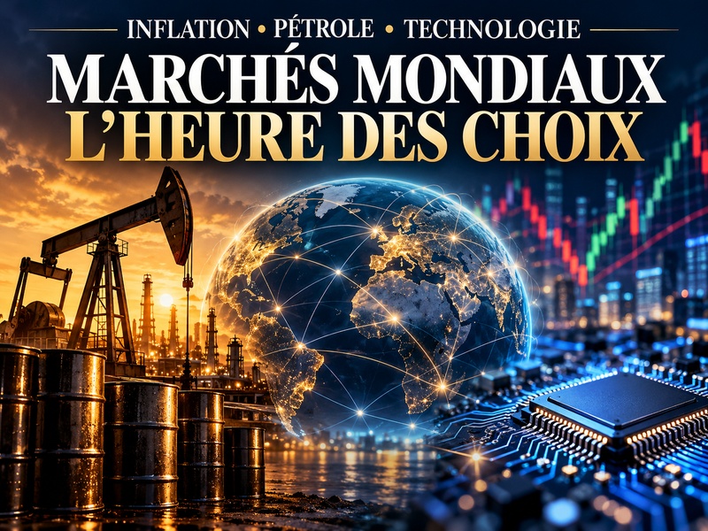​« Inflation, pétrole et technologie : les marchés internationaux à l’heure des arbitrages »