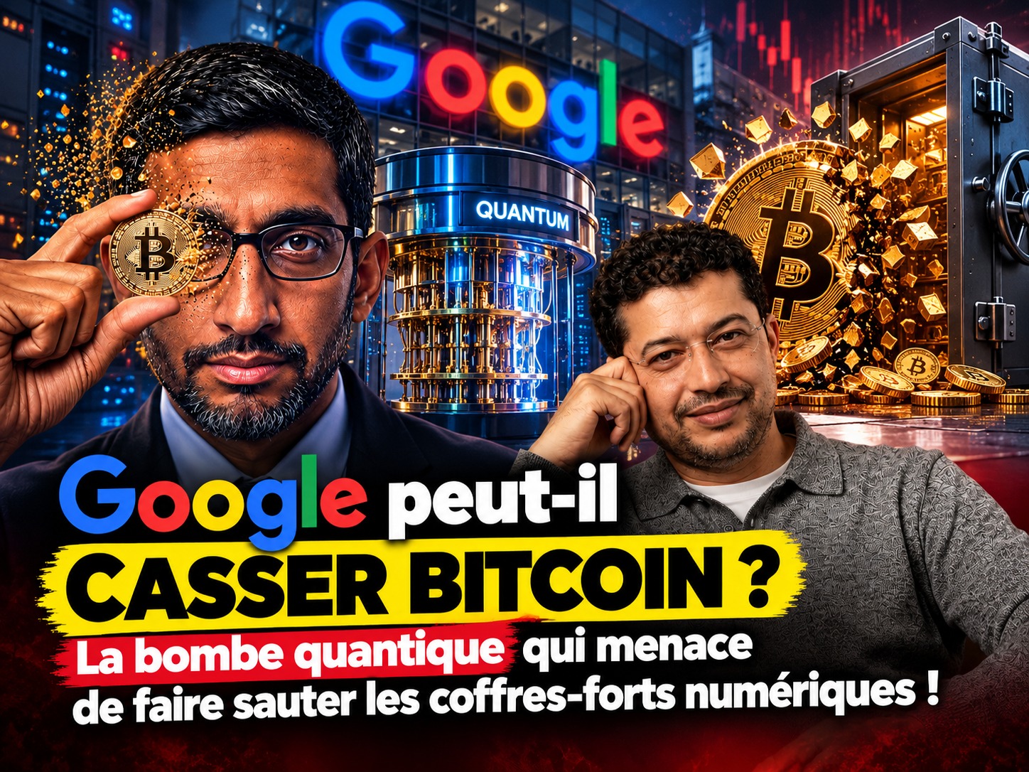 Google peut-il casser Bitcoin ? La bombe quantique qui menace de faire sauter les coffres-forts numériques !