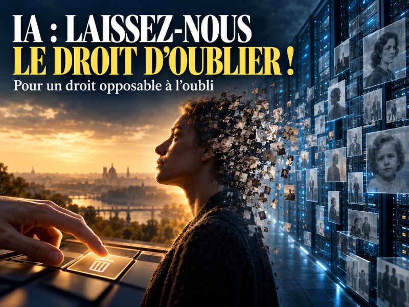 Pour un droit opposable à l’oubli