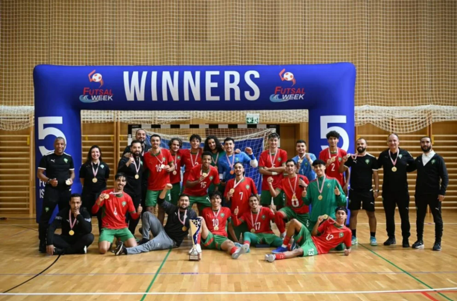Futsal : les Lionceaux de l’Atlas U21 remportent la Futsal Week Men’s October Cup 2026