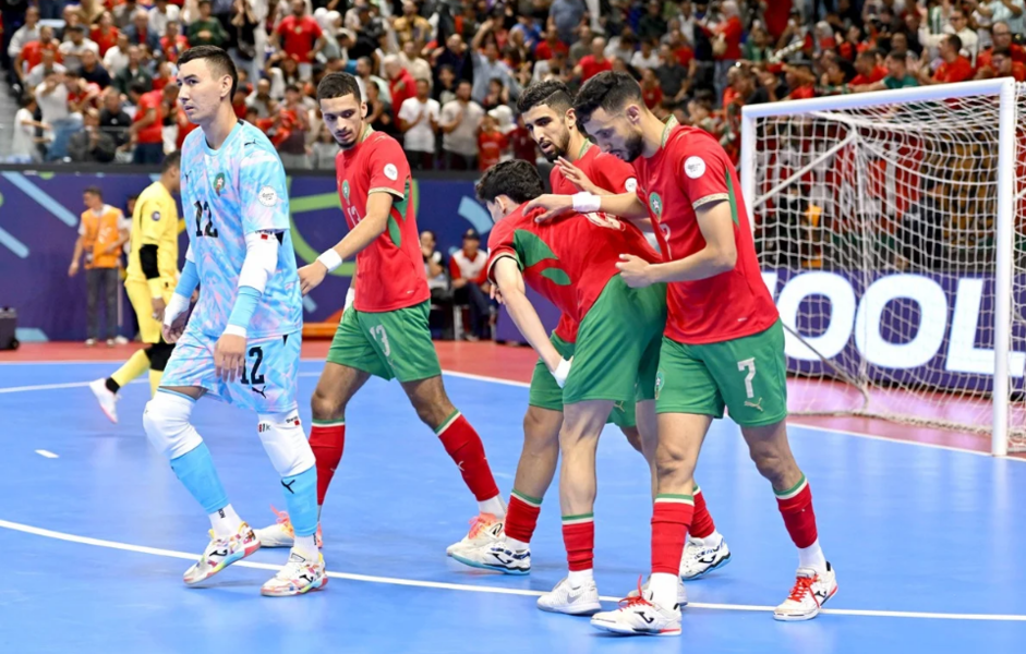 CAN de futsal 2026 : les Lions de l’Atlas écrasent l’Égypte