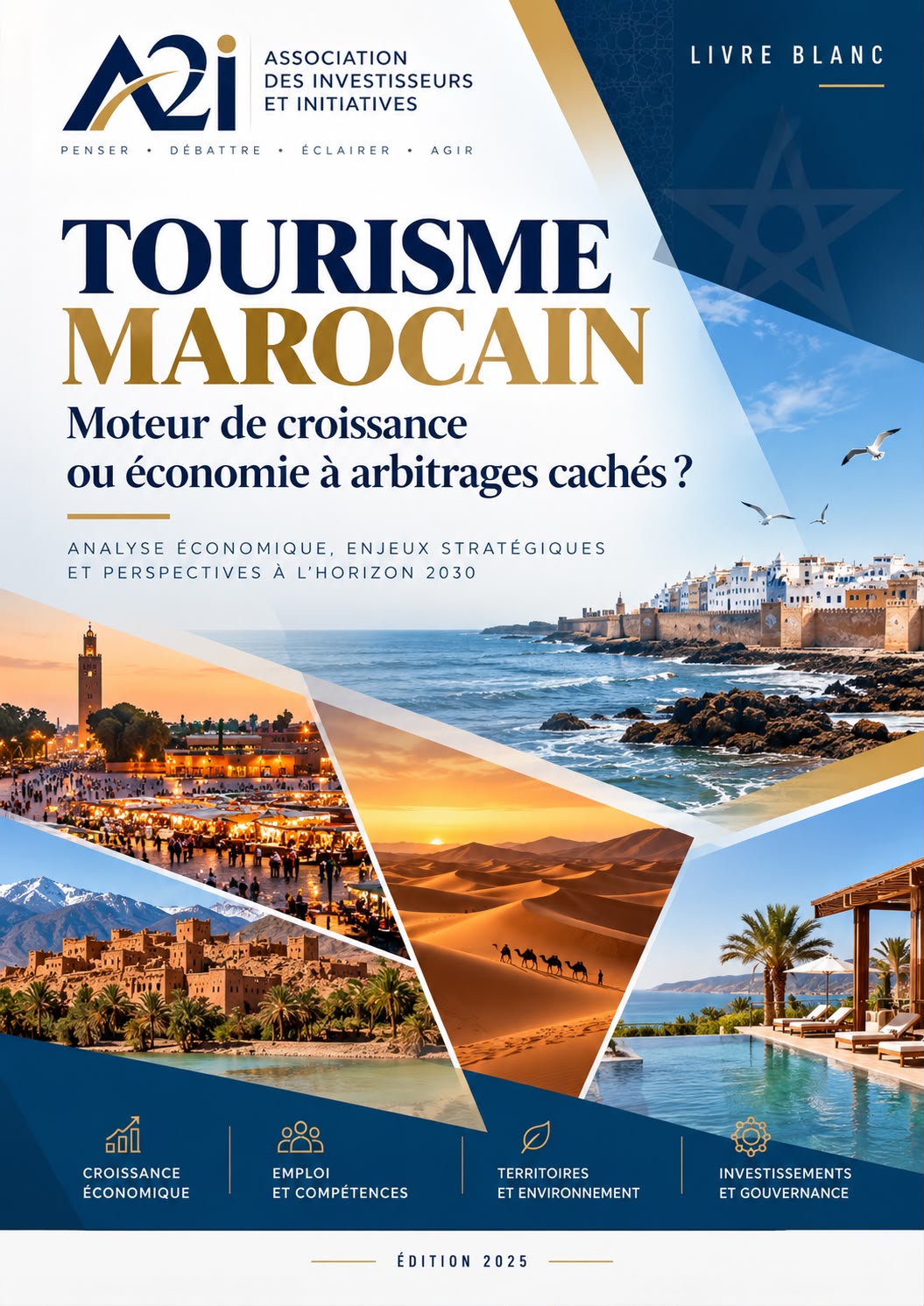 Parution du livre blanc de L'A2I : Tourisme marocain : des records à la prospérité partagée
