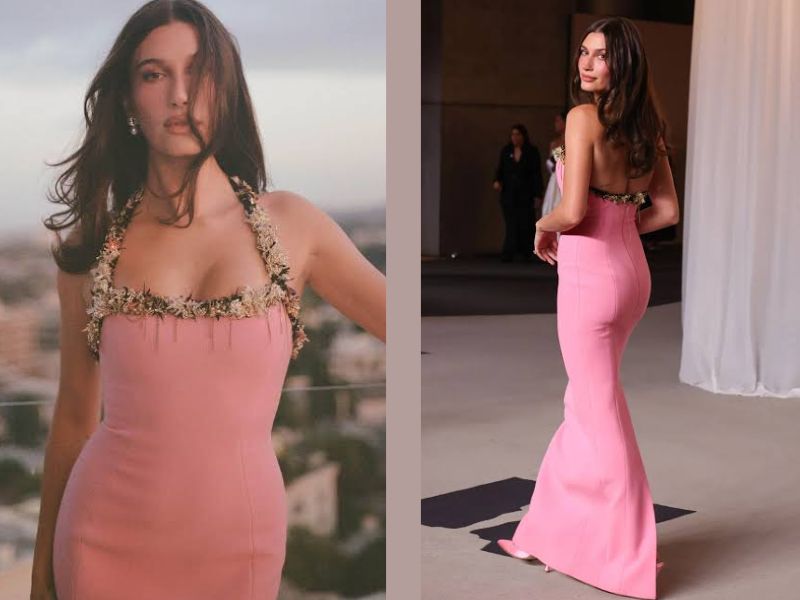 Hailey Bieber remet le gothique au goût du jour avec une manucure noire ultra-glamour