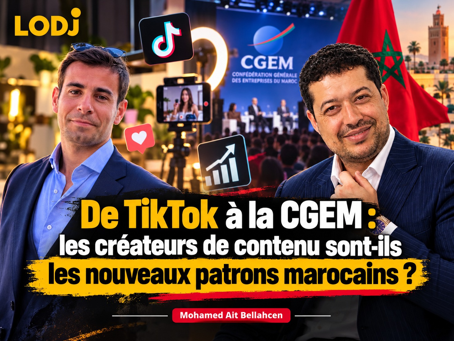 De TikTok à la CGEM : les créateurs de contenu sont-ils les nouveaux patrons marocains ?